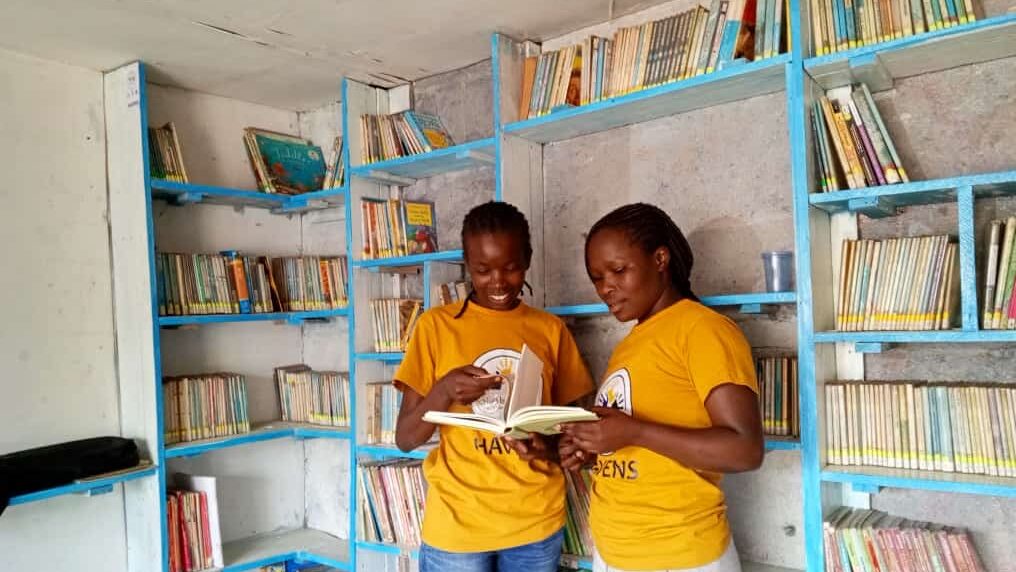 Image showing a traditional library in sub-Saharan Africa. 